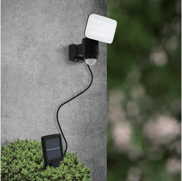 Eglo 98195 - Lampă LED solară de perete cu senzor CASABAS, 3,7 V, IP44