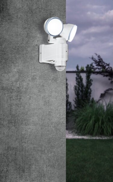 Eglo 98194 - Lampă LED de exterior cu senzor CASABAS, 2xLED/4W/4xLR14, IP44