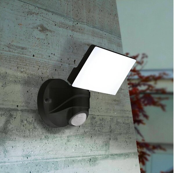 Eglo 98178 - Lampă exterior LED cu senzor PAGINO LED/15W/230V IP44