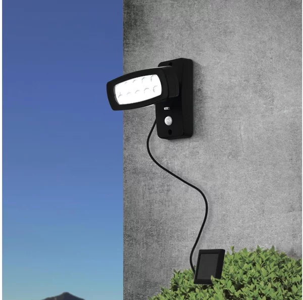 Eglo 98187 - Aplică solară de perete cu senzor PALIZZI, LED/1,2V, IP44