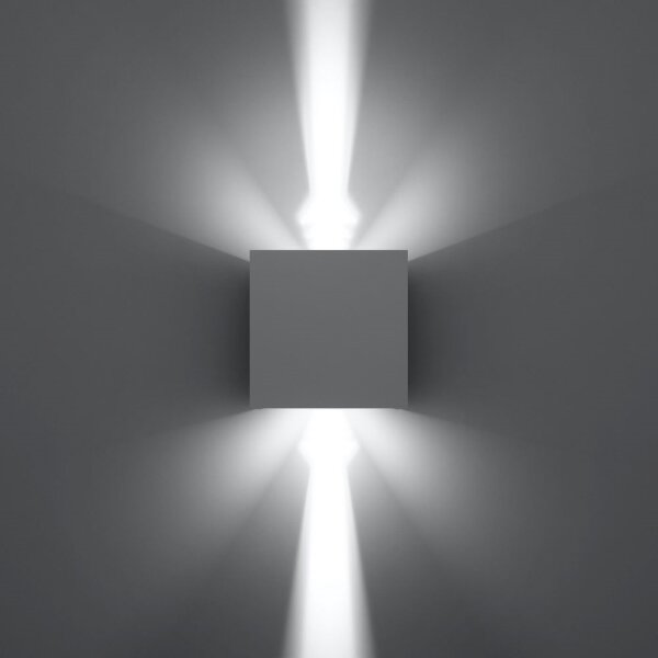 Aplică perete exterior LED LUCA LED/6W/230V IP54