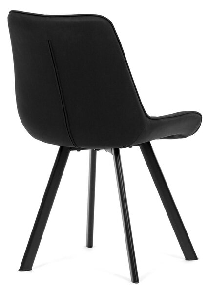 Scaun sufragerie Hechos (negru). 1120588