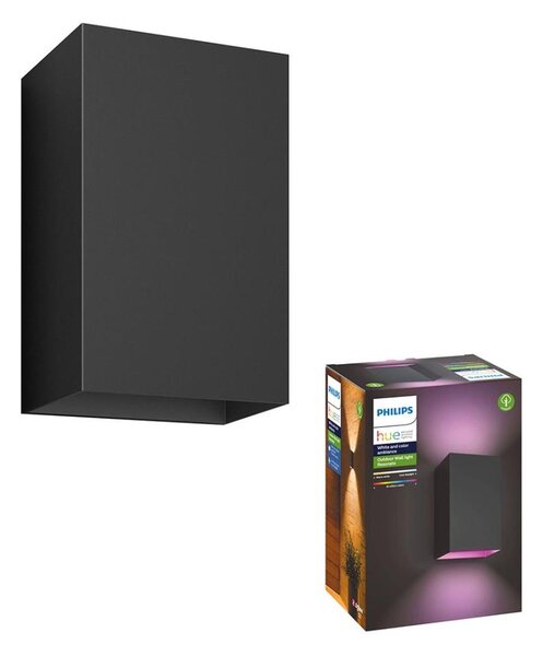 Corp de iluminat LED RGB de exterior Hue RESONATE 2xLED/8W/230V IP44 Philips 17464/30/P7