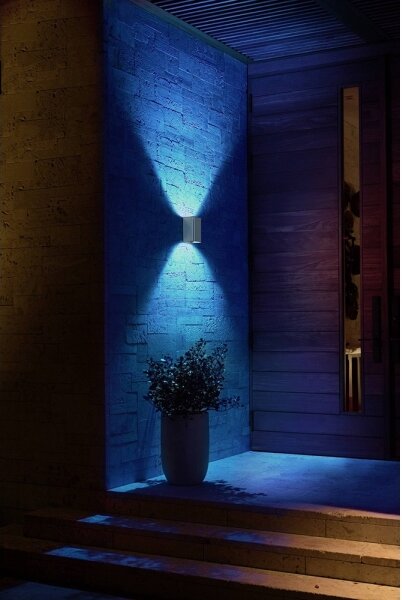Corp de iluminat LED RGB de exterior Hue RESONATE 2xLED/8W/230V IP44 Philips 17464/47/P7