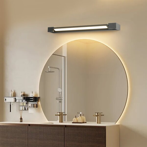 Brilagi - Lumină LED pentru oglindă de baie AQUA LINE LED/18W/230V 60 cm IP44 antracit