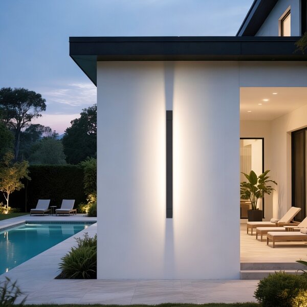 Brilagi-LED Lumină LED pentru oglindă de baie AQUA LINE, 36 W, 230 V, 120 cm, IP44, antracit