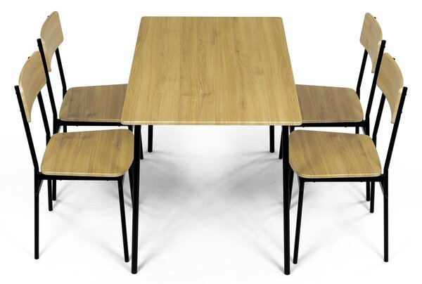 Set mobilier sufragerie Anasagasti 2 (stejar sălbatic) (pentru 4 persoane). 1120646