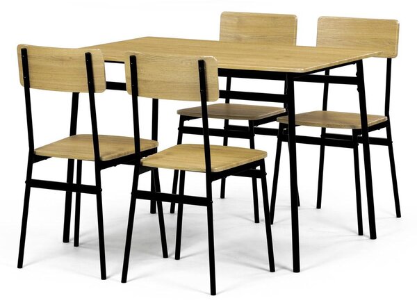 Set mobilier sufragerie Anasagasti 2 (stejar sălbatic) (pentru 4 persoane). 1120646