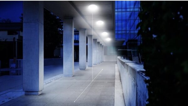 Steinel 035440 - LED Lampă exterior cu senzor QUATTRO LED/10W/230V IP54