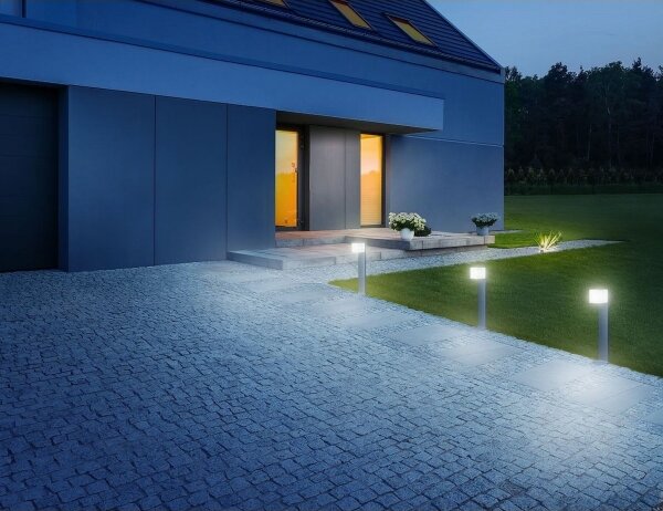 Steinel 055486 - LED Lampă exterior cu senzor LED/9,5W/230V IP44