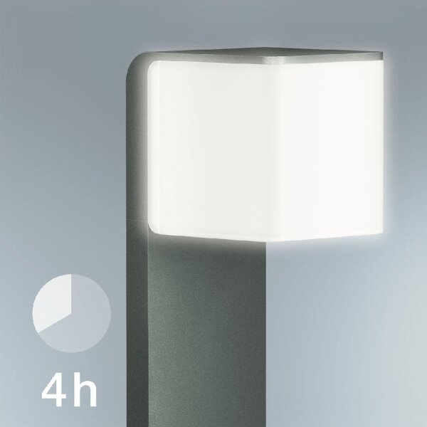 Lampă LED de exterior cu senzor Steinel 055479 CUBO LED/9,5W/230V IP44