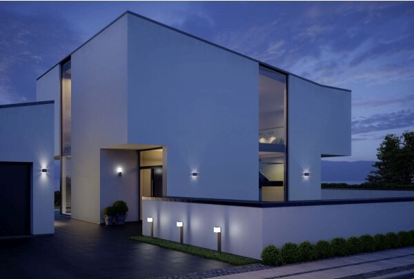 Steinel 055486 - LED Lampă exterior cu senzor LED/9,5W/230V IP44