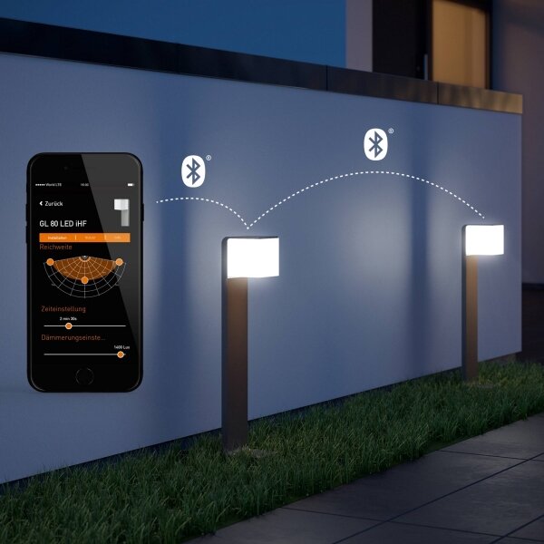 Steinel 055486 - LED Lampă exterior cu senzor LED/9,5W/230V IP44