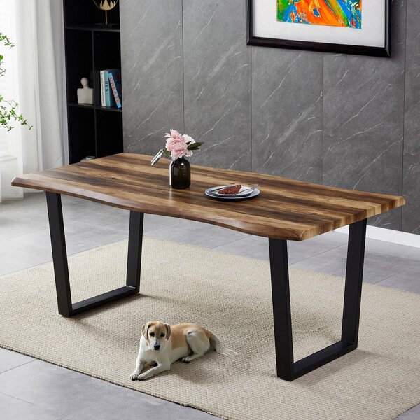 Masă sufragerie Hombros 3 (old style wood) (pentru 8 persoane). 1120717