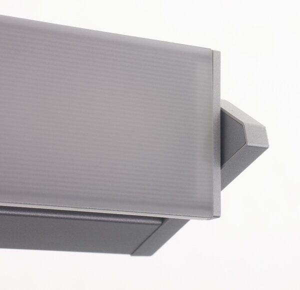 LED Lampă design minimalist LED/10W/230V argintiu
