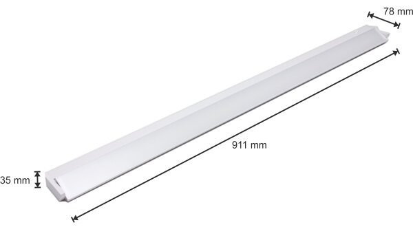 LED Lampă design minimalist LED/15W/230V alb