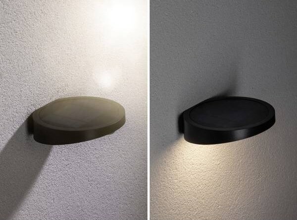 Paulmann 94246 - LED 1,2W IP44 Lampa solară de exterior cu senzor RYSE 3,7V