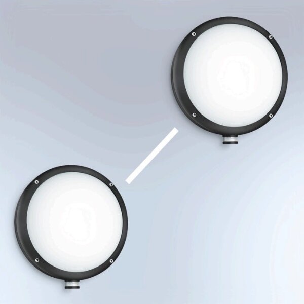 Corp de iluminat LED de exterior cu senzor STEINEL 053079 L330 LED/9W/230V IP44