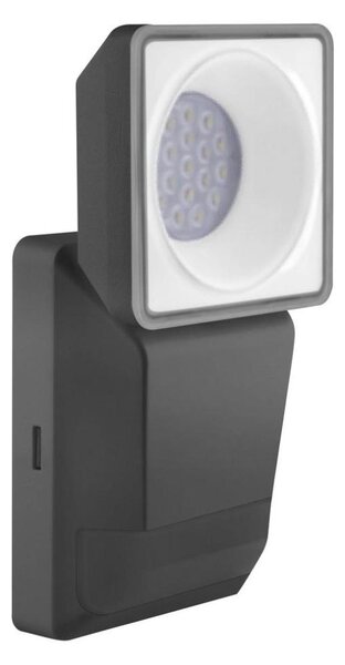 Aplică LED de exterior cu senzor SPOT LED/8W/230V IP55 neagră Ledvance