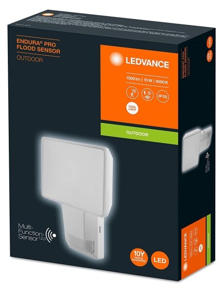 Proiector LED de perete de exterior cu senzor FLOOD LED/15W/230V IP55 Ledvance