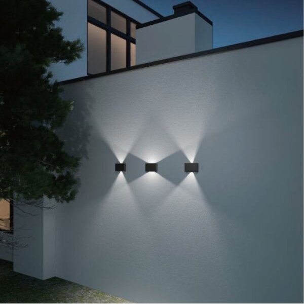 Aplică LED de exterior LED2 BLADE 2xLED/12W/230V IP54