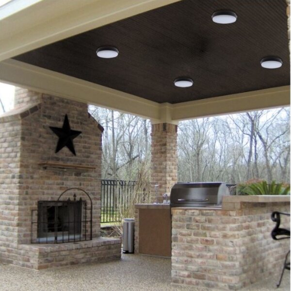 Plafonieră LED de exterior LED2 LUNA LED/25W/230V IP54 rotund