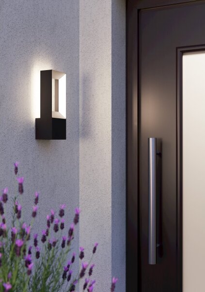 Aplică LED de exterior RIFORANO 2xLED/5W/230V IP44 Eglo 98725