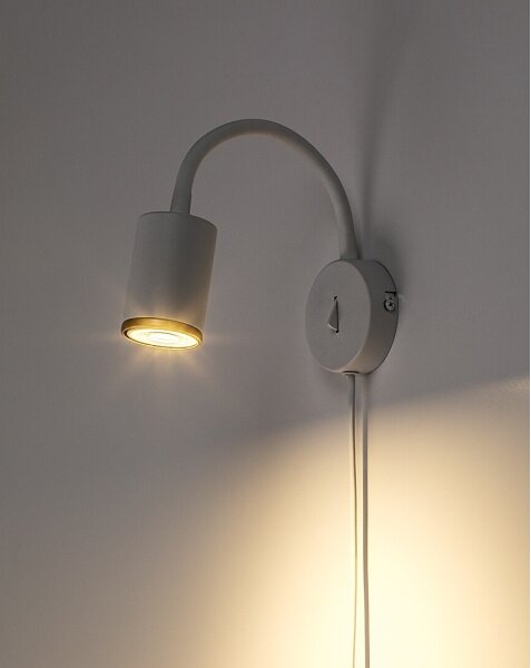 Rabalux 73110 - Aplica spot de perete NOLIE 1xGU10/15W/230V albă