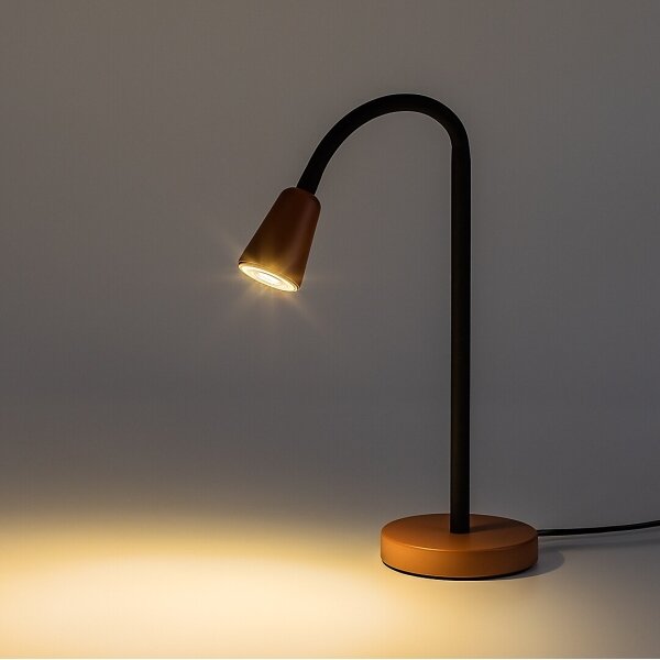Rabalux 74095 - Lampă de birou ALDO 1xGU10/7W/230V, portocalie