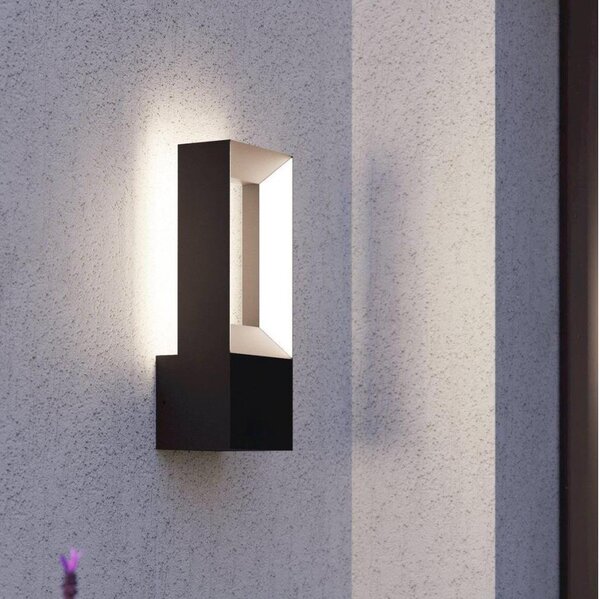 Aplică LED de exterior RIFORANO 2xLED/5W/230V IP44 Eglo 98725