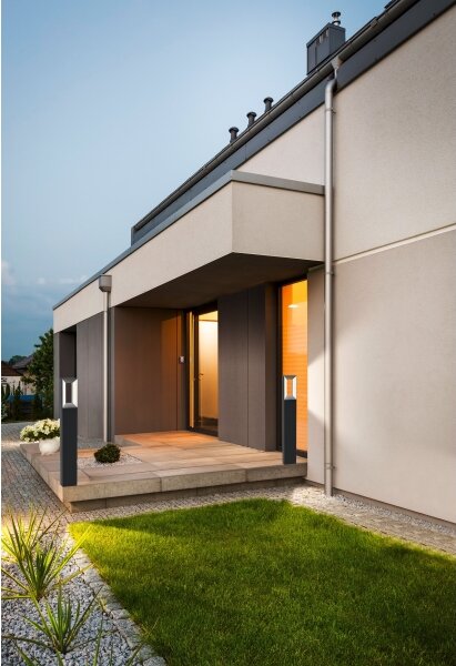 Lampă LED de exterior RIFORANO 2xLED/5W/230V IP44 77 cm Eglo 98728