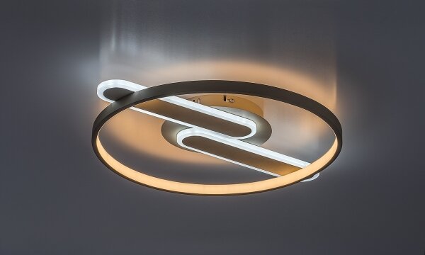 Rabalux BRANTIEL 71468 - Plafonieră LED dimabilă, 55W, 230V, 3000-6000K, 53x45 cm, cu telecomandă