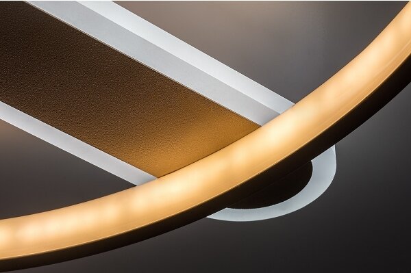 Rabalux BRANTIEL 71468 - Plafonieră LED dimabilă, 55W, 230V, 3000-6000K, 53x45 cm, cu telecomandă
