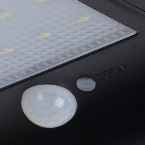 Aplică LED solară cu senzor Lucide 22862/04/30 BASIC LED/3W/1,2V IP44