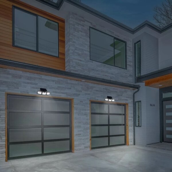 Proiector LED solar cu senzor 3xLED/3,3W/5V IP65