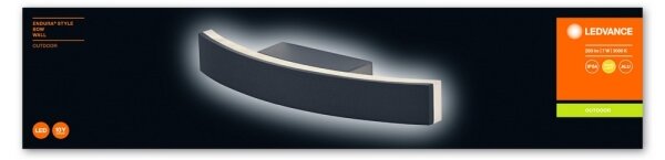 Aplică LED de exterior BOW LED/7W/230V IP54 Ledvance