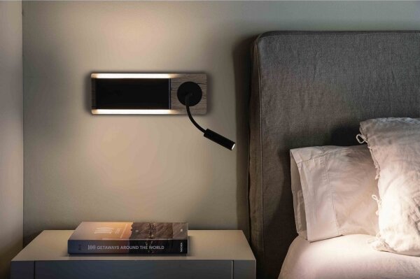 FARO 20062 - Aplică perete LED MOOD 2xLED/3W + LED/1,5W/230V