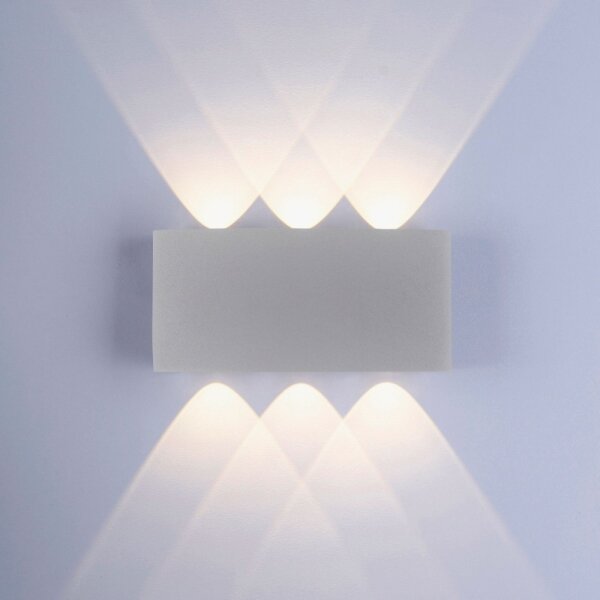 Aplică LED de exterior CARLO 6xLED/0,8W/230V IP54 Paul Neuhaus 9488-21