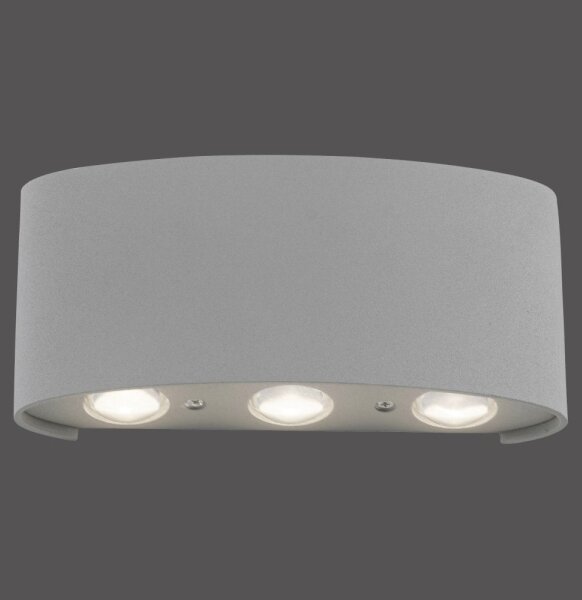 Aplică LED de exterior CARLO 6xLED/0,8W/230V IP54 Paul Neuhaus 9488-21