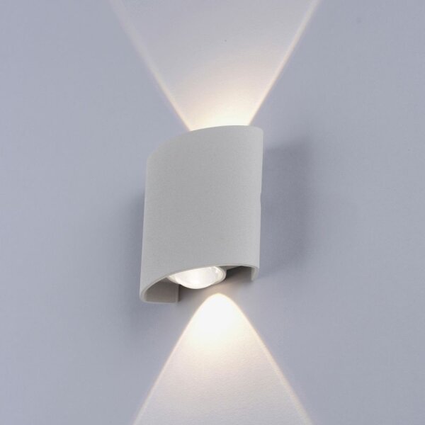 Aplică LED de exterior CARLO 2xLED/1,7W/230V IP54 Paul Neuhaus 9486-21