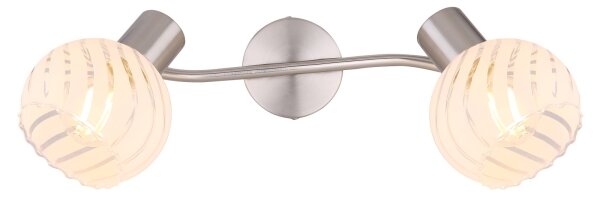 Globo 54025-2 - Lampă spot WILLY 2xE27/40W/230V