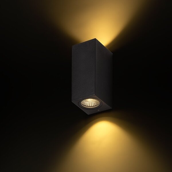 Aplică LED de exterior KUBI 2xLED/3W/230V IP54 RED-Design Rendl-R12028