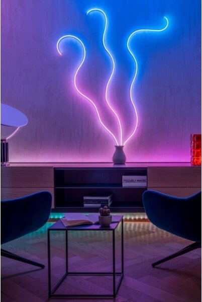 Twinkly TWFL300STW-WEU - bandă LED RGB flexibilă, reglabilă, 300 LED, 3 m, Wi-Fi