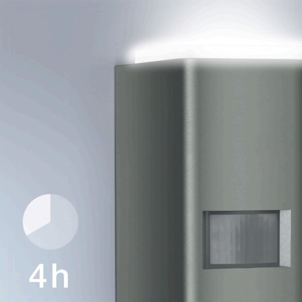 Aplică LED de exterior cu senzor L 930 S LED/9,3W/230V IP44 Steinel 067199