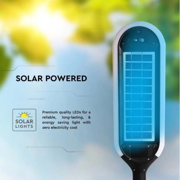 Lampă solară LED cu senzor BOLLARD LED/5W/5,5V 70 cm 3000K IP65 2000 mAh