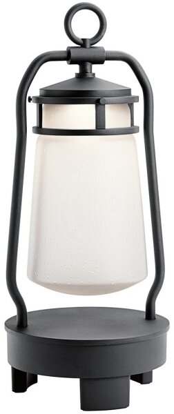 Lampă LED de exterior cu difuzor Elstead KL-LYNDON-BT-B-BK LED/3W/230V IP44