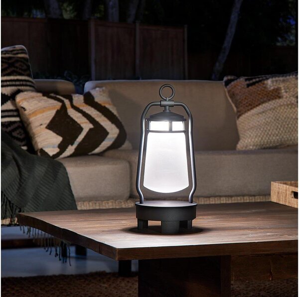 Lampă LED de exterior cu difuzor Elstead KL-LYNDON-BT-B-BK LED/3W/230V IP44