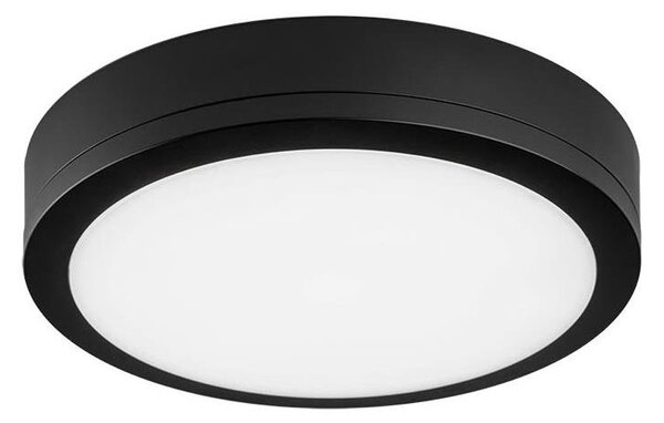 Plafonieră LED de exterior cu senzor KERY LED/18W/230V IP65 neagră LED2