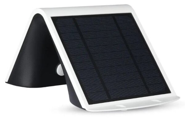 LED lampă solară de perete cu senzor LED/3W/3,7V 3000/4000K IP65 albă