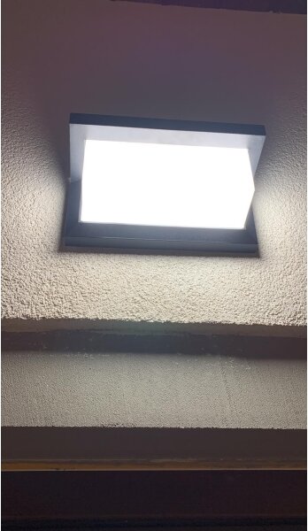 Aplică LED de exterior LED/12W/230V IP54 neagră